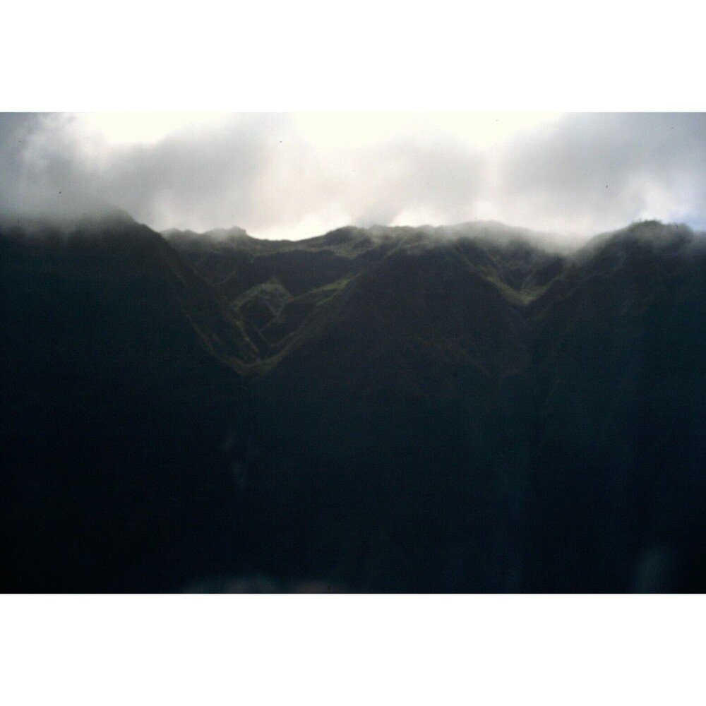 Original 1996 35mm Slide, "Unknown Mountains" , Kauai, Hawaii